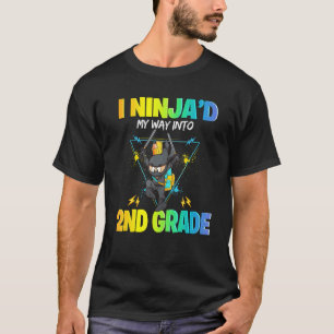 First Day of School Ninja Boys Kids Back to School T-Shirt