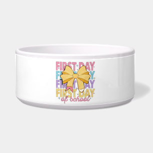 First Day of School Pencil Bow Design