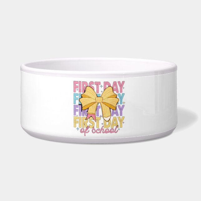 First Day of School Pencil Bow Design (Front)