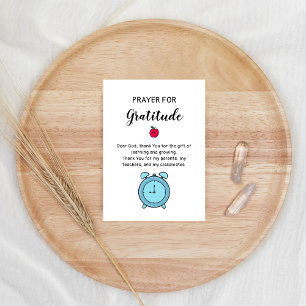 First Day of School Prayer Blessing Holiday Card