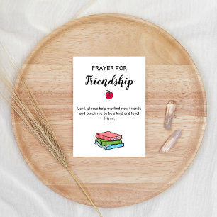 First Day of School Prayer Blessing Holiday Card