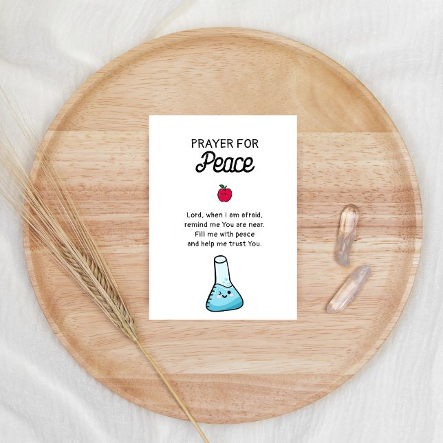 First Day of School Prayer Blessing Holiday Card (Creator Uploaded)