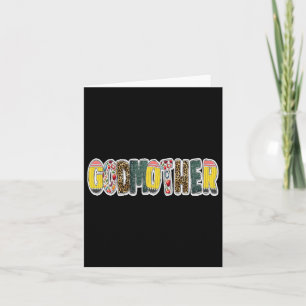 First Day Of School Pre-k 1st Grade Mummy Godmothe Card
