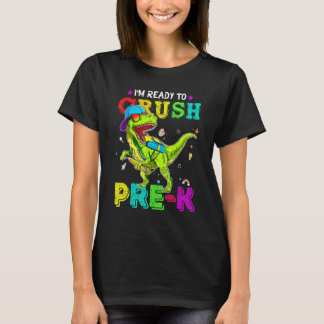   First Day Of School Ready To Crush Pre K Kids Lo T-Shirt
