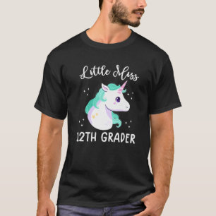 First Day Of School S For Girls Little Miss 12Th G T-Shirt