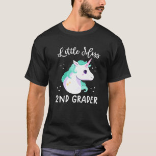 First Day Of School S For Girls Little Miss 2Nd Gr T-Shirt