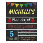 First Day of School Sign, School Chalkboard Sign