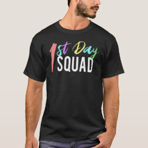First Day Of School Squad Design For Teachers And  T-Shirt