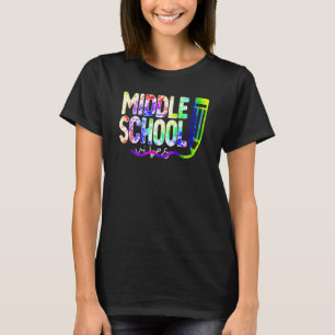 First Day Of School Teacher Student Middle School T-Shirt