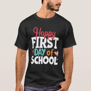 First Day of School Teachers Students Welcome Back T-Shirt
