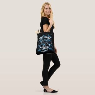 FIRST DAY OF SCHOOL WELCOME BACK TO SCHOOL 2025 TOTE BAG