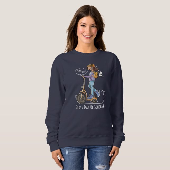 First day of School | Women's Sweatshirt (Front Full)