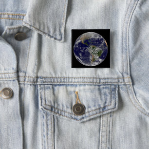 First Day Of Spring In The Northern Hemisphere. 15 Cm Square Badge