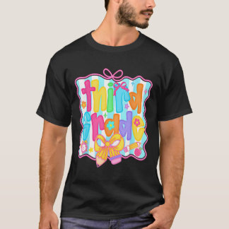 First Day Of Third Grade Floral Bundle For Teacher T-Shirt