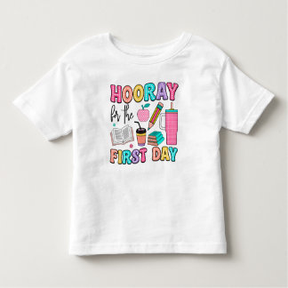 First Day School Toddler T-Shirt