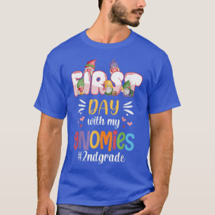 first Day With My Gnomies 2nd grade Back To School T-Shirt