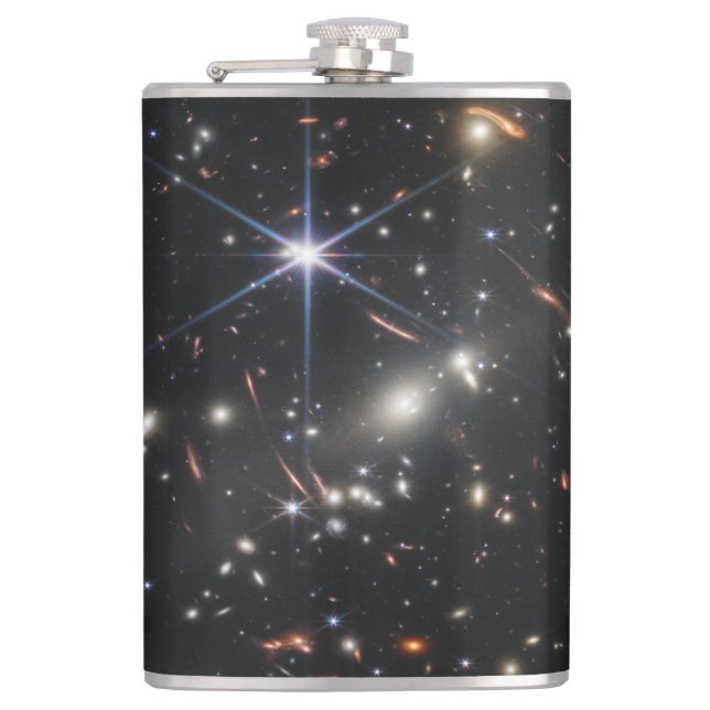 First Deep Field of Universe from James webb Hip Flask (Front)