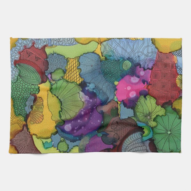 First Doodle Kitchen Towel (Horizontal)