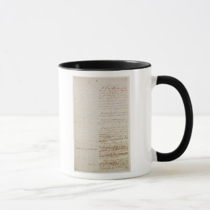 First draught of the Constitution of the U.S. Mug