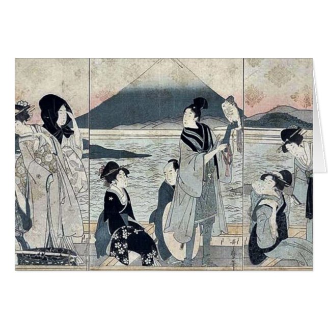 First dream by Kitagawa,Utamaro (Front Horizontal)