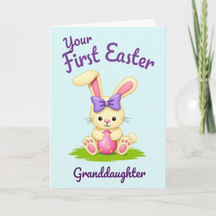 First Easter Celebration Card