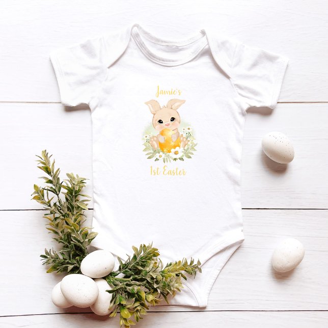 First Easter Personalised Unisex Baby Bodysuit (Creator Uploaded)