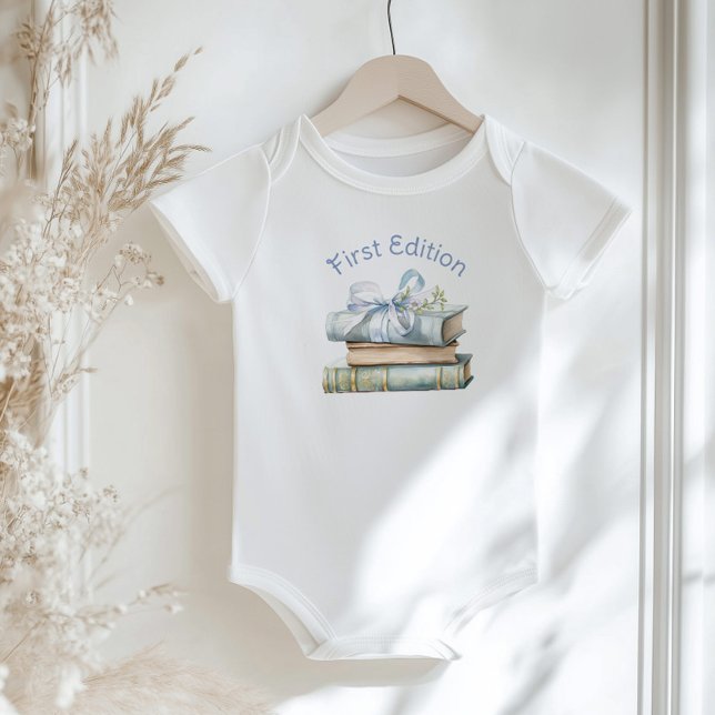 First Edition Storybook New Chapter baby shower Bodysuit (Creator Uploaded)