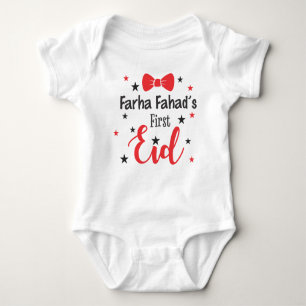 First Eid Personalised Baby Bodysuit