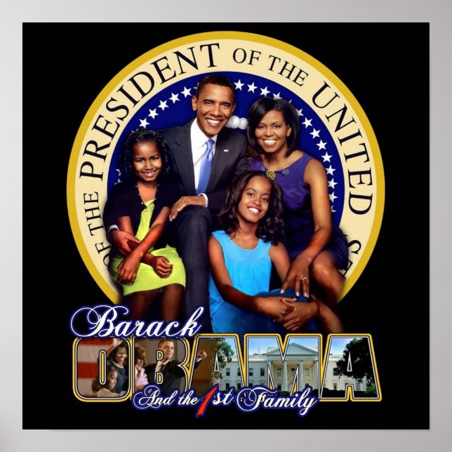 First Family Obama's Poster (Front)