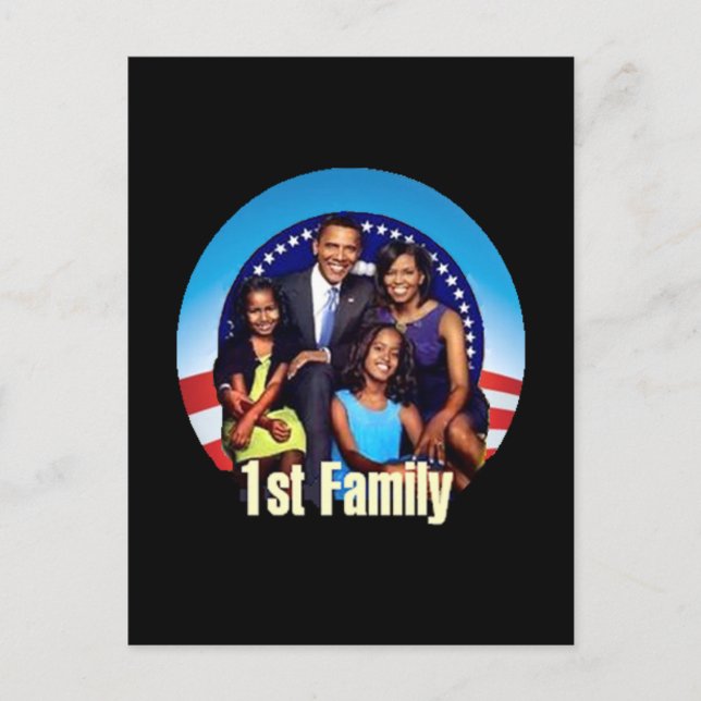 First Family Postcard (Front)