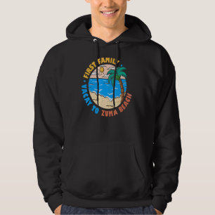 First Family Vacay To Zuma Beach California  Souve Hoodie