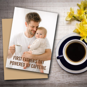 First Father’s Day Coffee Humour From Parents Card