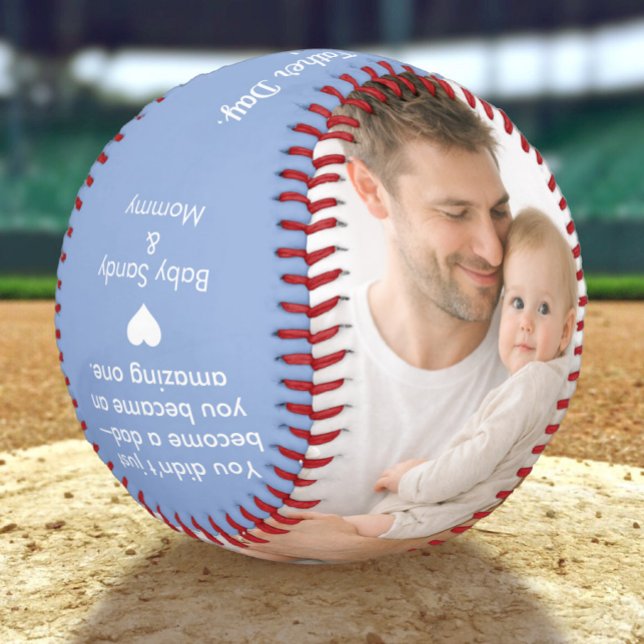 First Father’s Day Nailed It Keepsake Customisable Baseball (Creator Uploaded)