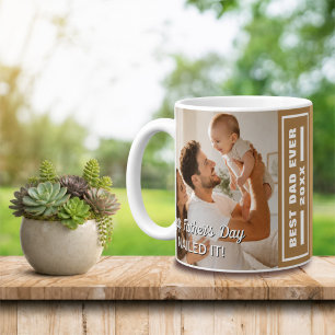 First Father’s Day Nailed It Keepsake Customisable Coffee Mug