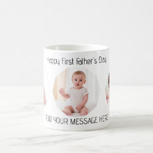 First Father’s Day Photo Coffee Mug