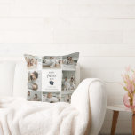 First Father's Day – Baby Footprints & Blue Hearts Cushion<br><div class="desc">Add a warm and loving touch to any space with this personalised throw pillow, specially designed for a first-time dad. Featuring adorable baby footprints, soft blue hearts, and the heartfelt message “We Love You” from baby and mummy, this cosy pillow is both a thoughtful Father’s Day gift and a lasting...</div>