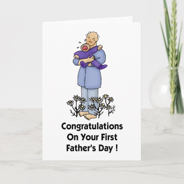 First Father's Day Card (Front)