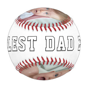 First Fathers Day Coolest Dad Ever Baby Photo Cool Baseball