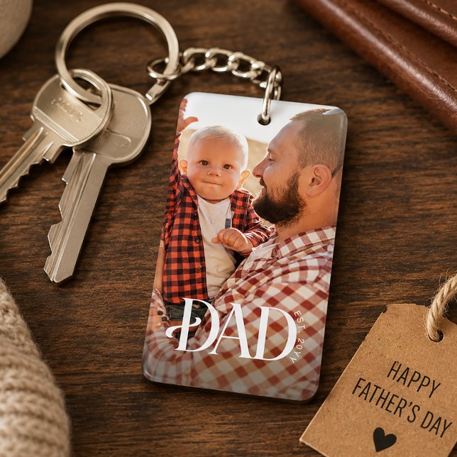First Father's Day Dad Key Ring (Creator Uploaded)