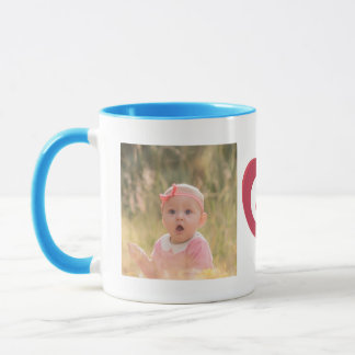 First Father's Day Daddy You're The Best Photo Mug