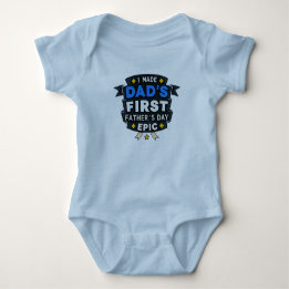 First Father's Day Epic Baby Bodysuit