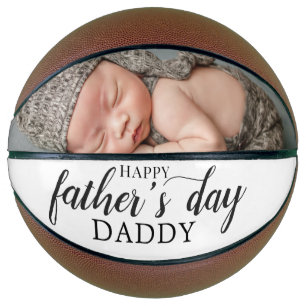 First Fathers Day From New Baby Photo Basketball