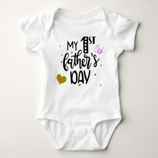 First Father's Day --->Girl Bodysuit