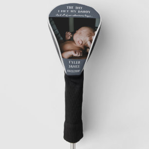First Father's Day Photo Golf Head Cover