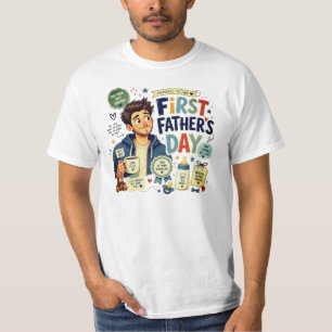 First Father's Day - Pick your size T-Shirt