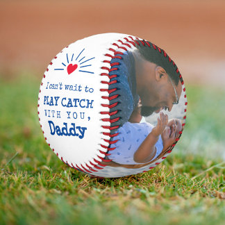 First Father's Day Play Catch Baseball