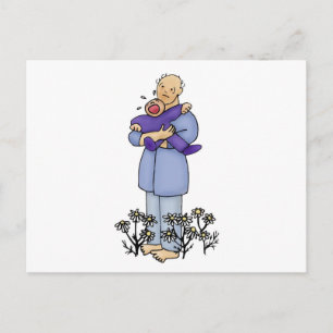 First Father's Day Postcard