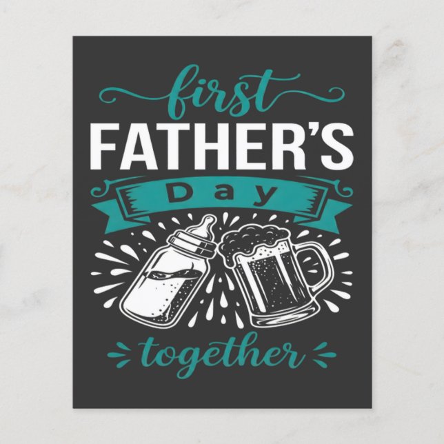 First Father's Day Together Flyer (Front)