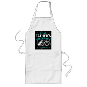 First Father's Day Together Long Apron