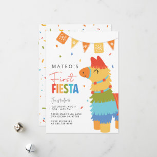 First Fiesta Birthday Invitation • Piñata